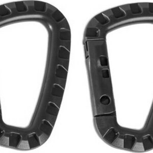 Alternative view of Mil-Tec Carabiner Σετ Κρίκων Mαύρο