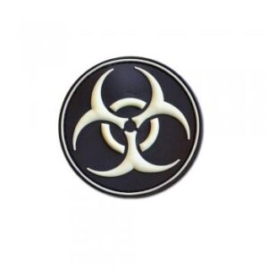 Σήμα Bio - Hazard ( Βιολογικός Κίνδυνος ) με velcro