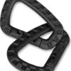 Mil-Tec Carabiner Σετ Κρίκων Mαύρο