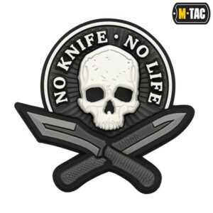 Patch 3D No Knife - No Life