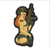 Patch 3D Tactical Girl №4 PVC