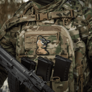Alternative view of Patch 3D Tactical Girl №6 PVC
