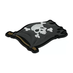 Alternative view of Patch 3D Jolly Roger pvc