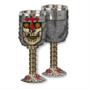 Ποτήρι TOLE10 Templar Castle Skull Goblet | Albainox