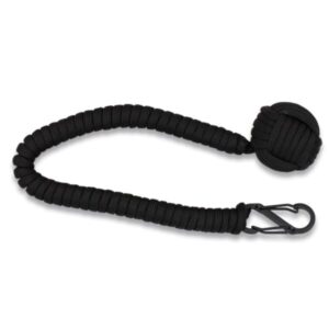Μπρελόκ Paracord Monkey Fist 31cm Black | Albainox
