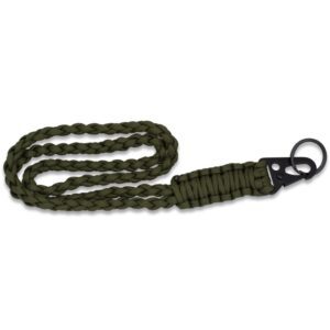 Alternative view of Μπρελόκ Paracord 56cm Black | Barbaric