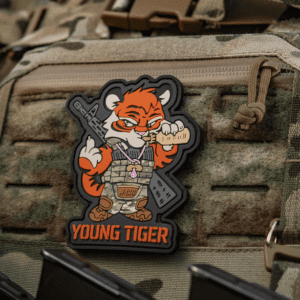 Alternative view of Patch 3D M-Tac young tiger