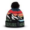 Σκούφος sanctuary 'mountain' knit beanie Pentagon