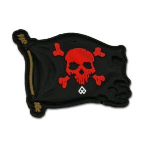 Alternative view of Patch 3D Πειρατική Σημαία