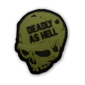Patch 3D Deadly as Hell