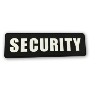 Σήμα Security Πλάτης PVC