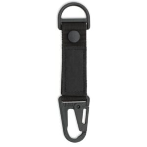 Μπρελόκ Νylon Key-Ring With Snap Hook Black 16288 | Albainox