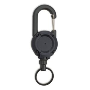 Μπρελόκ Εκτεινόμενο 55 cm Extensible Snap Hook Black 16287-NE | Albainox