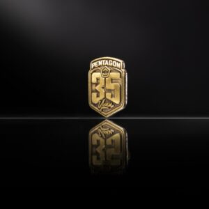 Καρφίτσα μεταλλική 35 anniversary