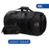 Σάκος 45lt (Σακ Βουαγιάζ) Light Gear Bag (Μαύρος)